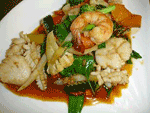 PAD BASIL SEAFOOD COMBINATION